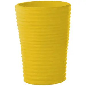 Slide Vase S-Pot (Jaune H 65 - Polyéthylène) pas cher