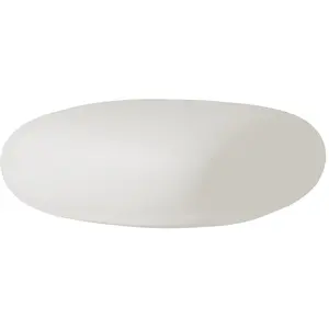 Comparateur de prix : SLIDE pouf CHUBBY LOW (Blanc lait - Polyéthylène)