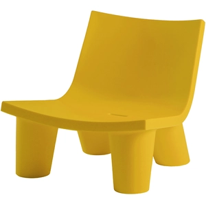 SLIDE Chaise LOW LITA JAUNE 90x80x73Vendu parmyareadesign