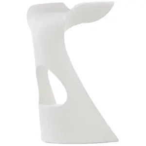 Slide Tabouret Koncord (Blanc Lait - Polyéthylène) pas cher