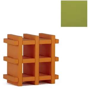 SLIDE bibliothèque MINI BOOKY (Citron vert - Polyéthylène)Vendu parmyareadesign