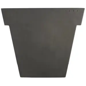 Slide Vase Étroit Il Vaso (Gris H 74,5 - Polyéthylène)Vendu parmyareadesign
