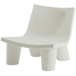Slide Fauteuil Low Lita (Blanc Lait - Polyéthylène) pas cher