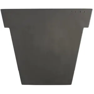 Slide Vase Étroit Il Vaso (Gris H 55 - Polyéthylène)
