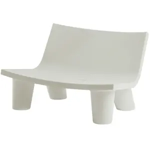 Slide Banc Low Lita Love (Blanc - Polyéthylène) pas cher
