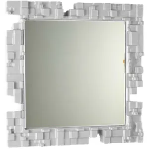 SLIDE miroir PIXEL (Blanc - Polyéthylène) pas cher