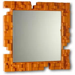 SLIDE miroir PIXEL (Orange - Polyéthylène) pas cher