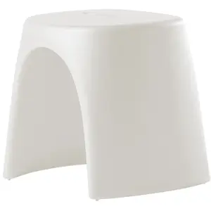 SLIDE tabouret AMELIE SGABELLO (Blanc - Polyéthylène) pas cher