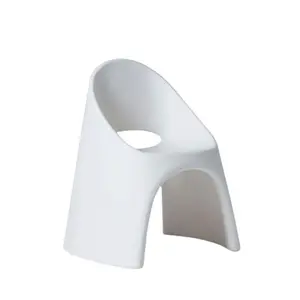 SLIDE set de 2 chaises AMELIE (Blanc laqué - Polyéthylène)