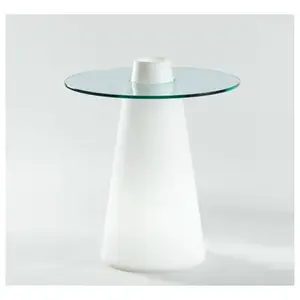 SLIDE table basse lumineuse PEAK (Ø 70 h 80 cm - Polyéthylène)Vendu parmyareadesign