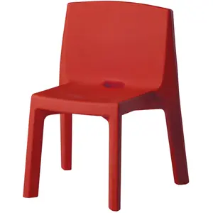 Slide Set De 2 Chaises Q4 (Rouge - Polyéthylène) pas cher