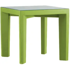 Slide Table Basse Pour Extérieur Gino (Citron Vert - Polyéthylène Et V...