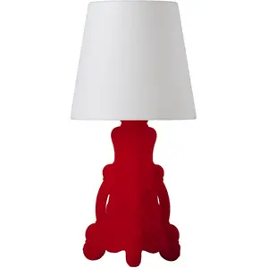 SLIDE lampe de table pour intérieur LADY OF LOVE (Rouge - Polyéthylène... pas cher