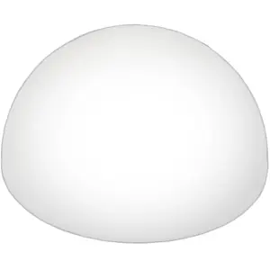 Slide Lampadaire Pour Extérieur 1/2 Globo Out (Ø 40 Cm - Polyéthylène)Vendu parmyareadesign