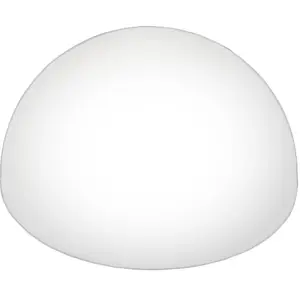 Slide Lampadaire Pour Extérieur 1/2 Globo Out (Ø 50 Cm - Polyéthylène)Vendu parmyareadesign
