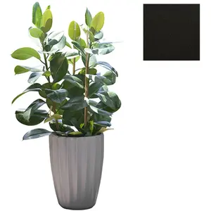 Slide Vase Star H 59 Cm (Noir - Polyéthylène) pas cher