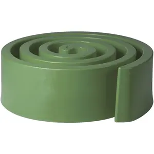 SLIDE pouf SUMMERTIME (Vert mauve - Polyéthylène)