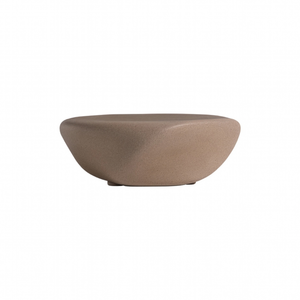Slide - Table basse Reborn - Beige - Ecothylène recyclé - Designer eco...