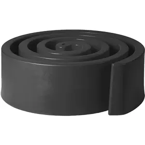 SLIDE pouf SUMMERTIME (Noir - Polyéthylène)