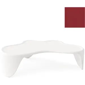 SLIDE table basse SLOTH (Rouge brillant - polyuréthane)Vendu parmyareadesign