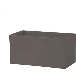 Slide Vase Quadra Ii 90 Cm (Gris Argille - Polyéthylène)Vendu parmyareadesign