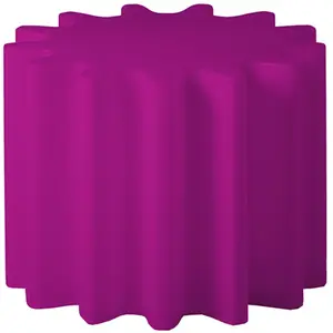 SLIDE table basse / tabouret GEAR (Fuchsia - Polyéthylène) pas cher