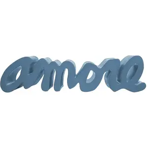 Banc design Slide moderne Amore intérieur et extérieur Couleur: BleuVendu parmyareadesign