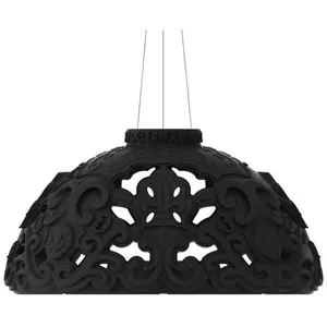 SLIDE lampe à suspension DAME OF LOVE (Noir - Polyéthylène) pas cher