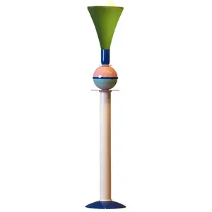Slide CARMEN-Lampe à poser Aluminium H75cm pas cher