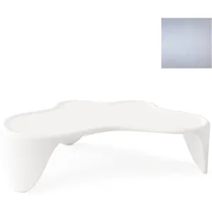 SLIDE table basse SLOTH (Argent brillant - polyuréthane)Vendu parmyareadesign