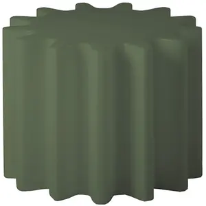 SLIDE table basse / tabouret GEAR (Vert mauve - Polyéthylène) pas cher