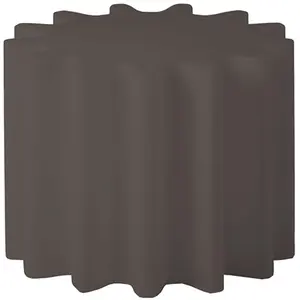 SLIDE table basse / tabouret GEAR (Gris argille - Polyéthylène) pas cher