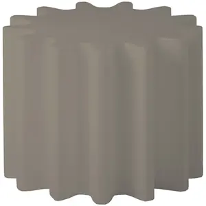 SLIDE table basse / tabouret GEAR (Gris pigeon - Polyéthylène) pas cher