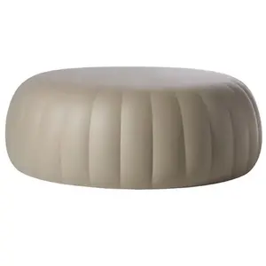 Slide Pouf Tabouret Gelée Grand (Soft White - Polyuréthane Souple)Vendu parmyareadesign