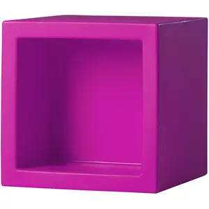 SLIDE élément modulaire OPEN CUBE 43 cm (Fuchsia - Polyéthylène)Vendu parmyareadesign