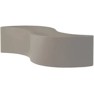 Slide Vase Wave Pot (Gris Pigeon - Polyéthylène)