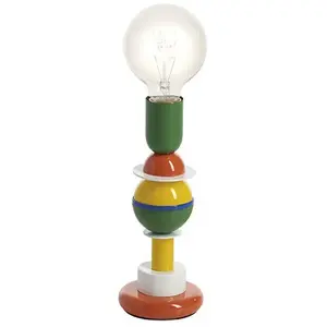 Slide - Lampe de table Otello - Multicolore - Aluminium laqué - Design... pas cher