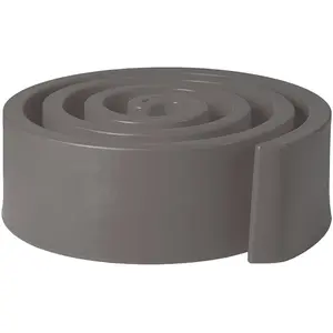 Slide Pouf Summertime (Gris Argille - Polyéthylène)