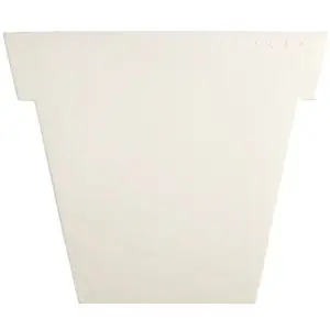 Slide Vase Étroit Il Vaso (Blanc H 74,5 - Polyéthylène)