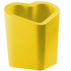 Slide Vase Mon Amour Pot (Jaune - Polyéthylène)