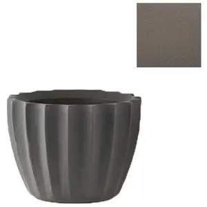 Slide Vase Star H 40 Cm (Gris Argille - Polyéthylène)