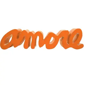 SLIDE banc AMORE BENCH (Orange - Polyéthylène) pas cher