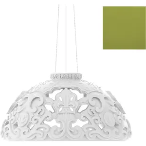 SLIDE lampe à suspension DAME OF LOVE (Citron vert - Polyéthylène) pas cher