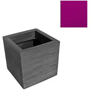 Slide Vase Quadra 45 Cm (Fuchsia - Polyéthylène) pas cher