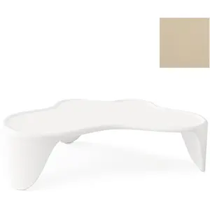 SLIDE table basse SLOTH (Ivoire brillant - polyuréthane)Vendu parmyareadesign