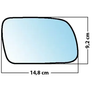 Miroir de rétroviseur droit MAD 3142 - Réf. 3142 pas cher