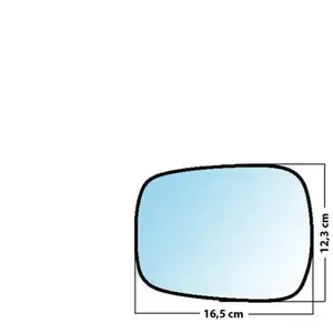 Miroir de rétroviseur gauche MAD 2093 - Réf. 2093 pas cher