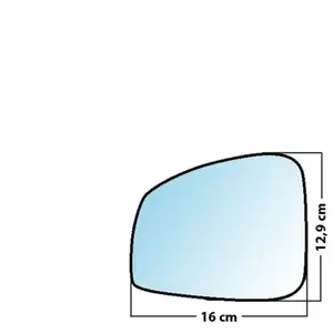Miroir de rétroviseur gauche MAD 2031 - Réf. 2031 pas cher
