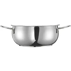 Faitout inox avec couvercle Premium 24 cm 5 L Inoxriv pas cher
