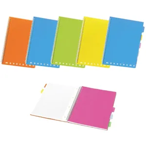 Cahier A4 - Pigna - Monocromo Fluo - 200 pages - Petits carreaux - Cou... pas cher